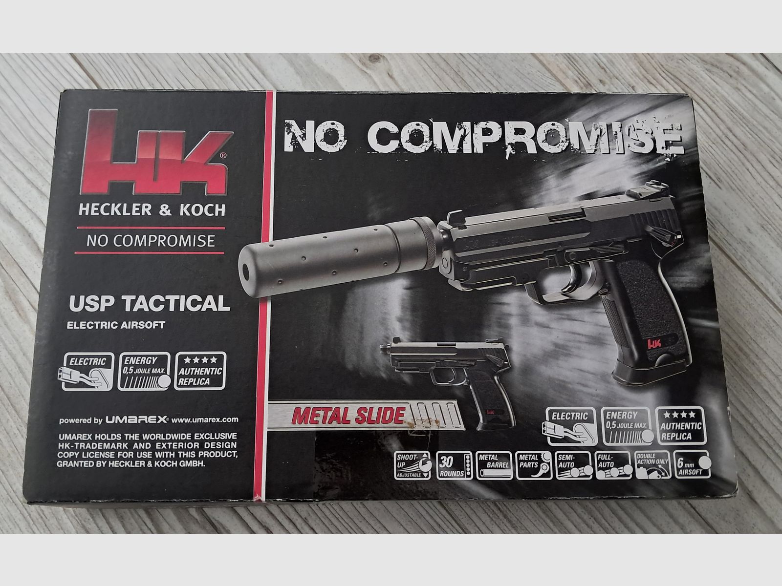 Umarex  HK Heckler & Koch USP Tactical + Bio BBs