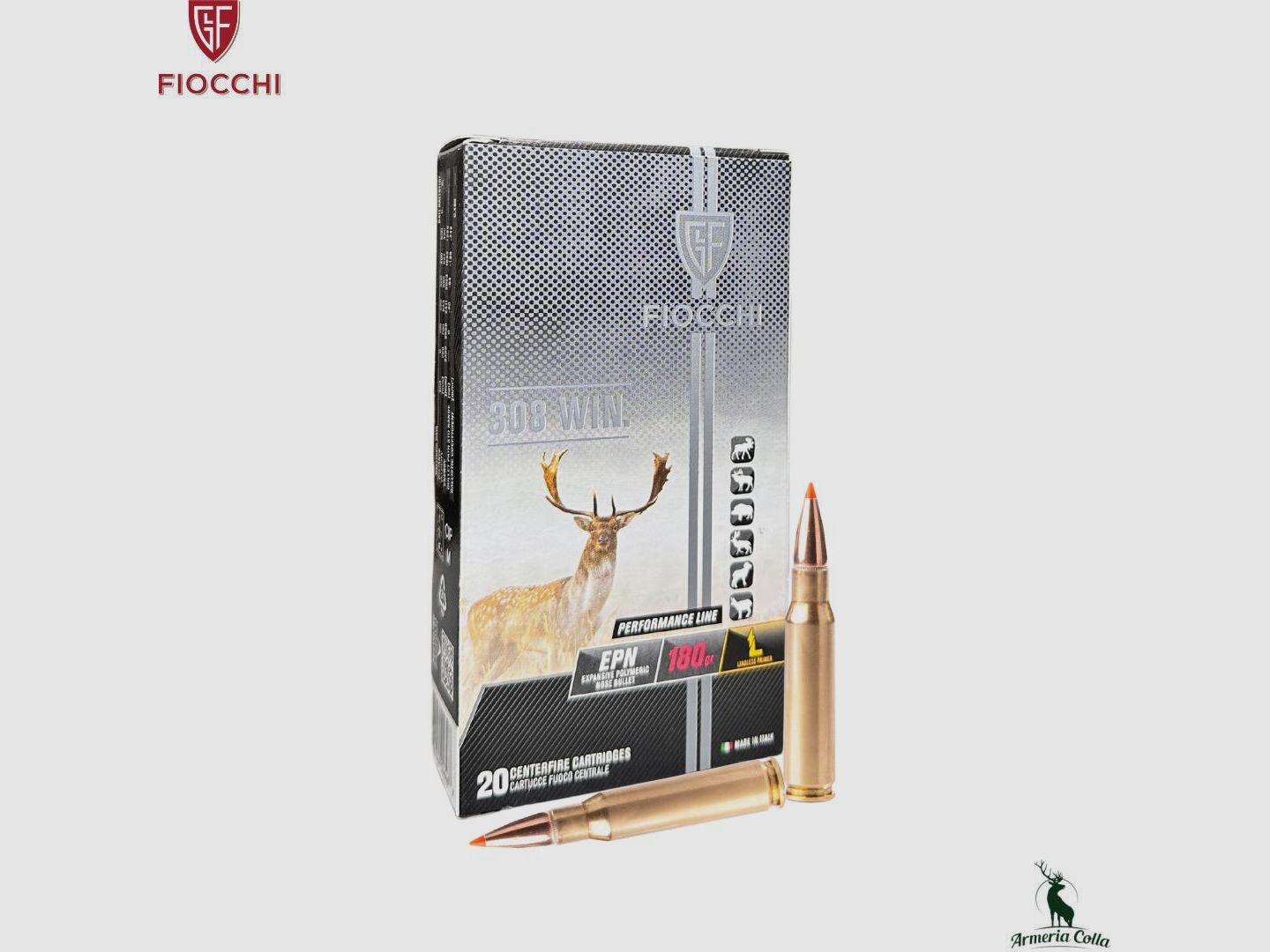 Fiocchi Munitie Epn kal. .308 Win 180gr. art. 709913, afbeelding 1 van 2