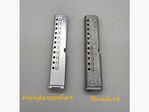 Nuevo cargador Haenel de lujo brillante para 12 cartuchos de producción VEB para Model 310 / 49a y Anschütz 275 / 276