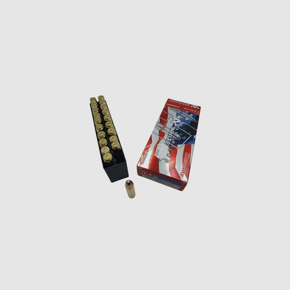 DESTO AMMO - PACKUNG MIT 20 PATRONEN HORNADY 450 BUSHMASTER 245Gr AMERICAN WHITETAIL SP, Bild 2 von 4