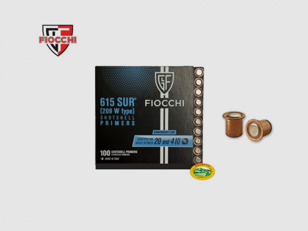 FIOCCHI Zündhütchen 615 SUR Packung 100 St.