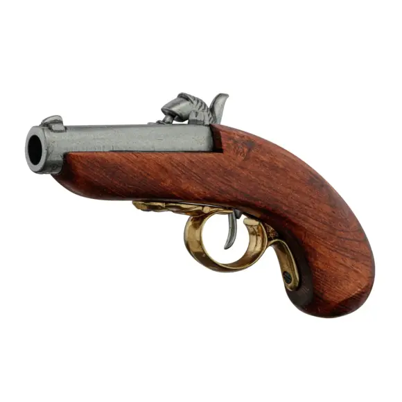 Dekorative Denix Nachbildung von Deringer-Pistole Philadelphia 1850 Deringer, Bild 5 von 6