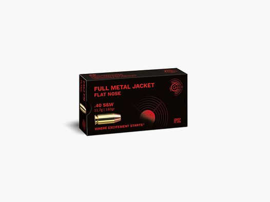 GECO Ammo .40 S&W Geco FMJ 11.7 g / 180 gr VE50