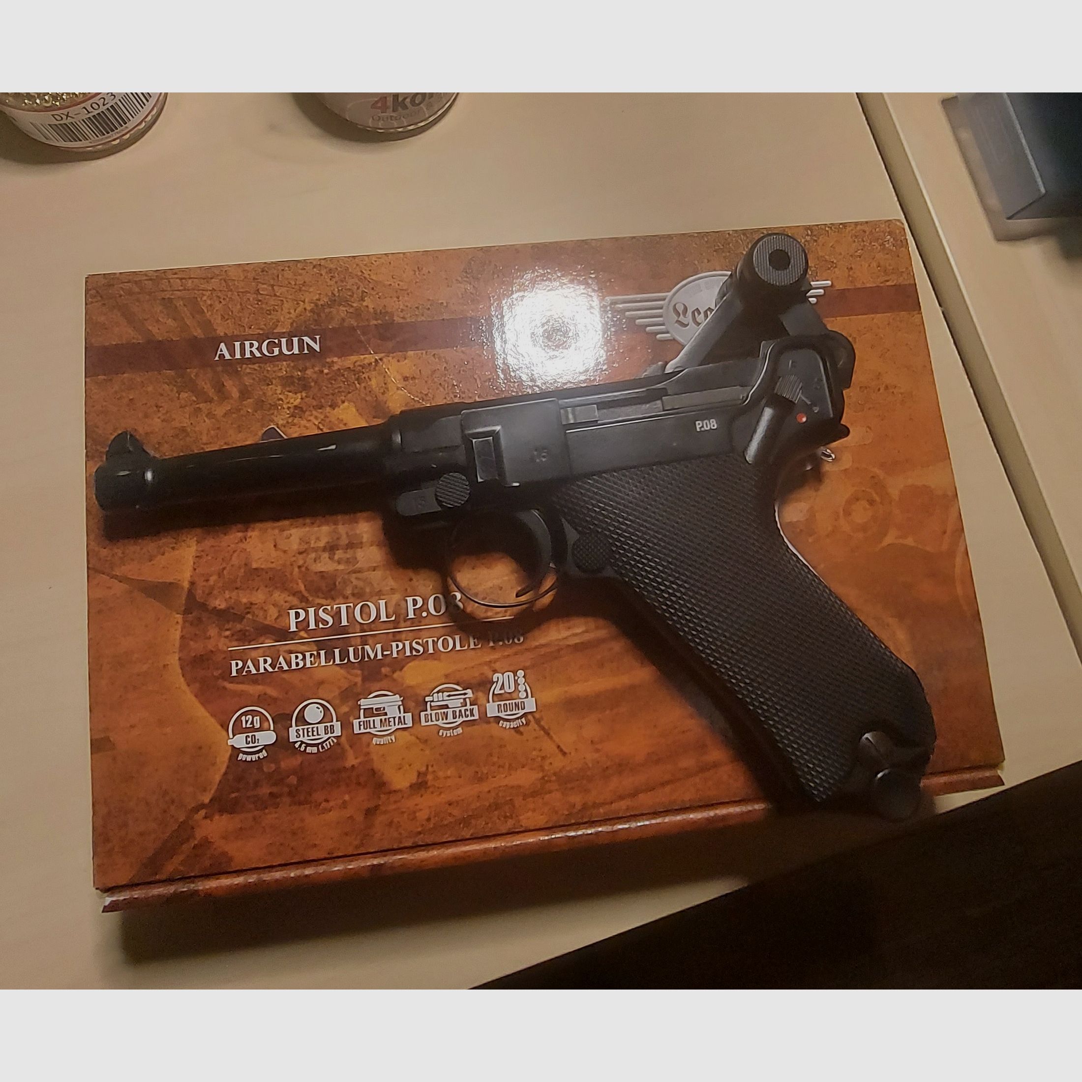 Umarex Legends P08 Blowback Luftpistole CO2