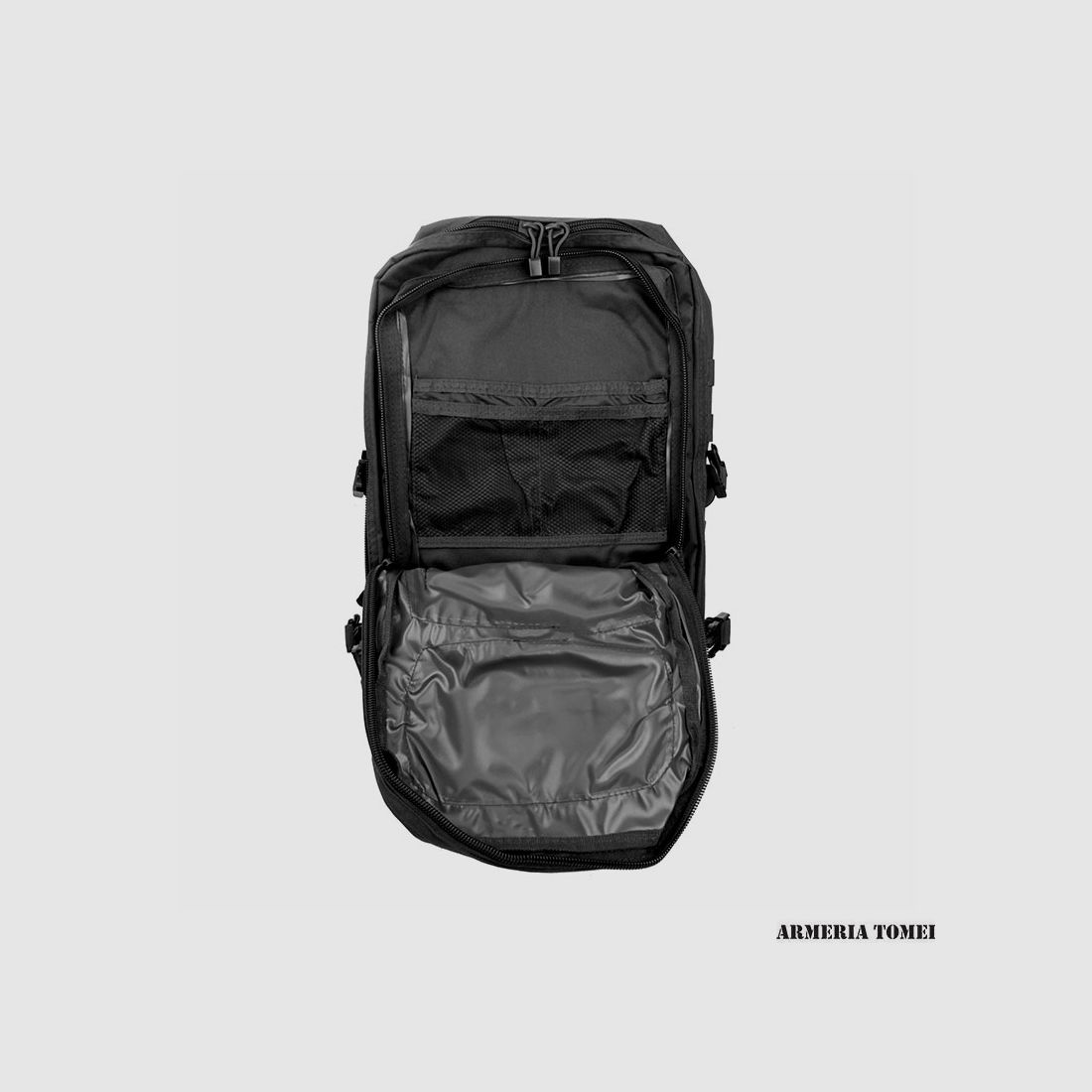 Rucksack – MIL-TEC – US ASSAULT PACK LARGE Schwarz, Bild 3 von 4