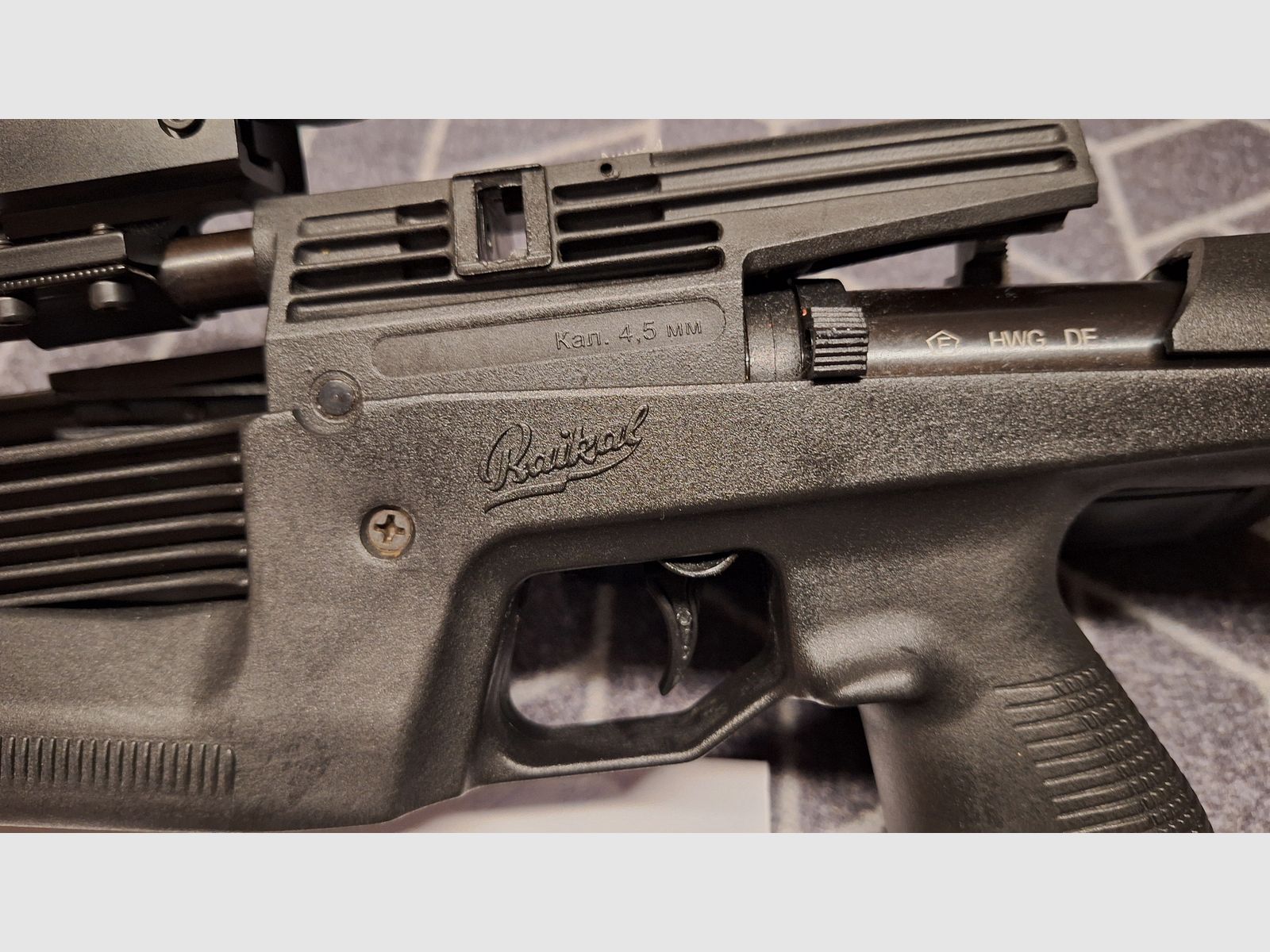 Baikal IJ61/MP61 Federdruck Seitenspanner mit Reddot - Rarität für Sammler!