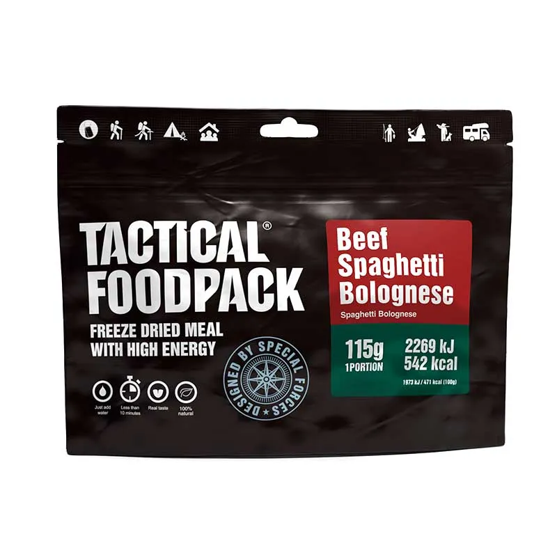 Freeze-dried food TacticalFoodPack Beef Spaghetti Bolognese, image 1 of 2