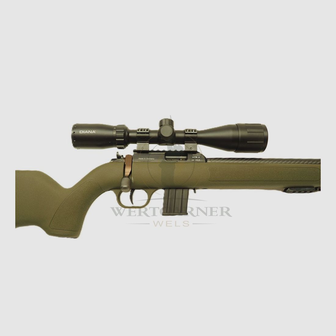 Diana R-22 Carbon .22 WMR Set mit Zielfernrohr, Bild 2 von 7