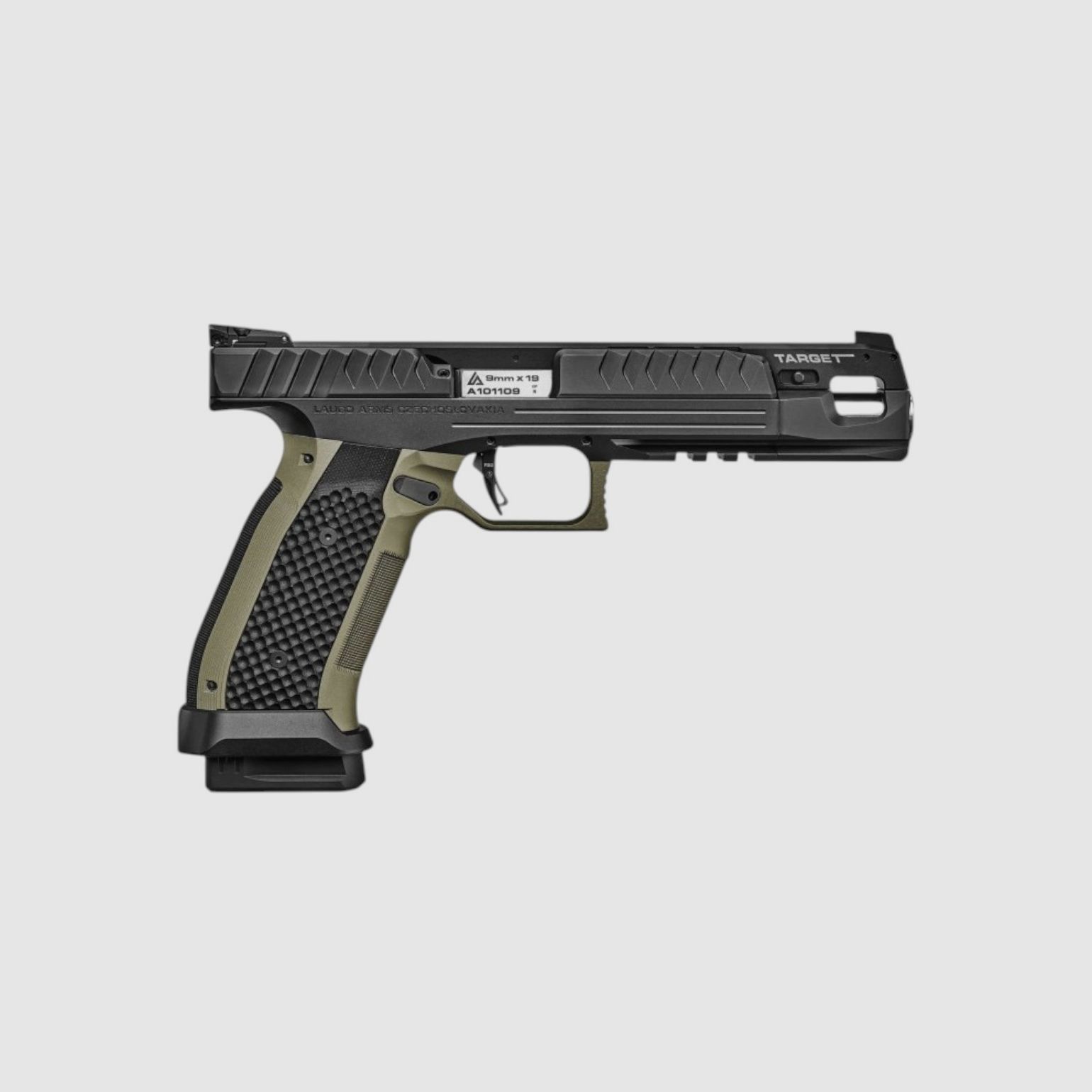 PISTOLET LAUGO ARMS ALIEN 6 TARGET CALIBRE 9X19