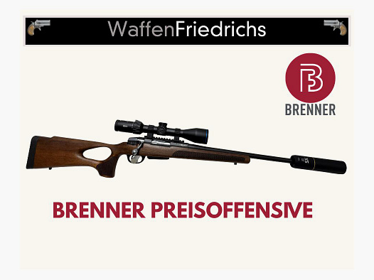 Brenner BR20 Zestaw Kompletnego Kolby dla Młodych Myśliwych - Broń Friedrichs