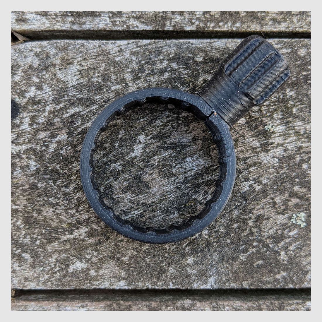 For xeye CH50 & similar: Quick adjustment lever for thermal imaging camera focus