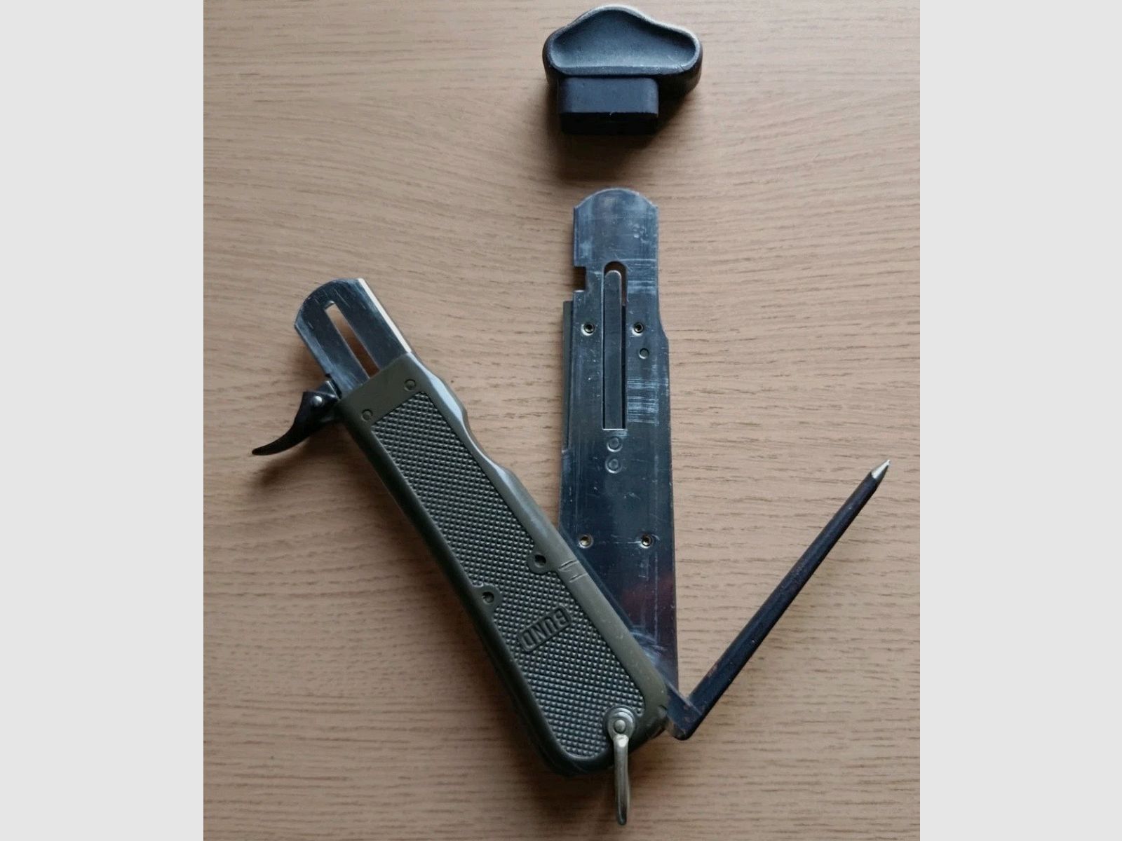 Fallschirmjäger, Kapp Messer der deutschen Bundeswehr, für deutsche Kunden, nur der Griff erhältlich