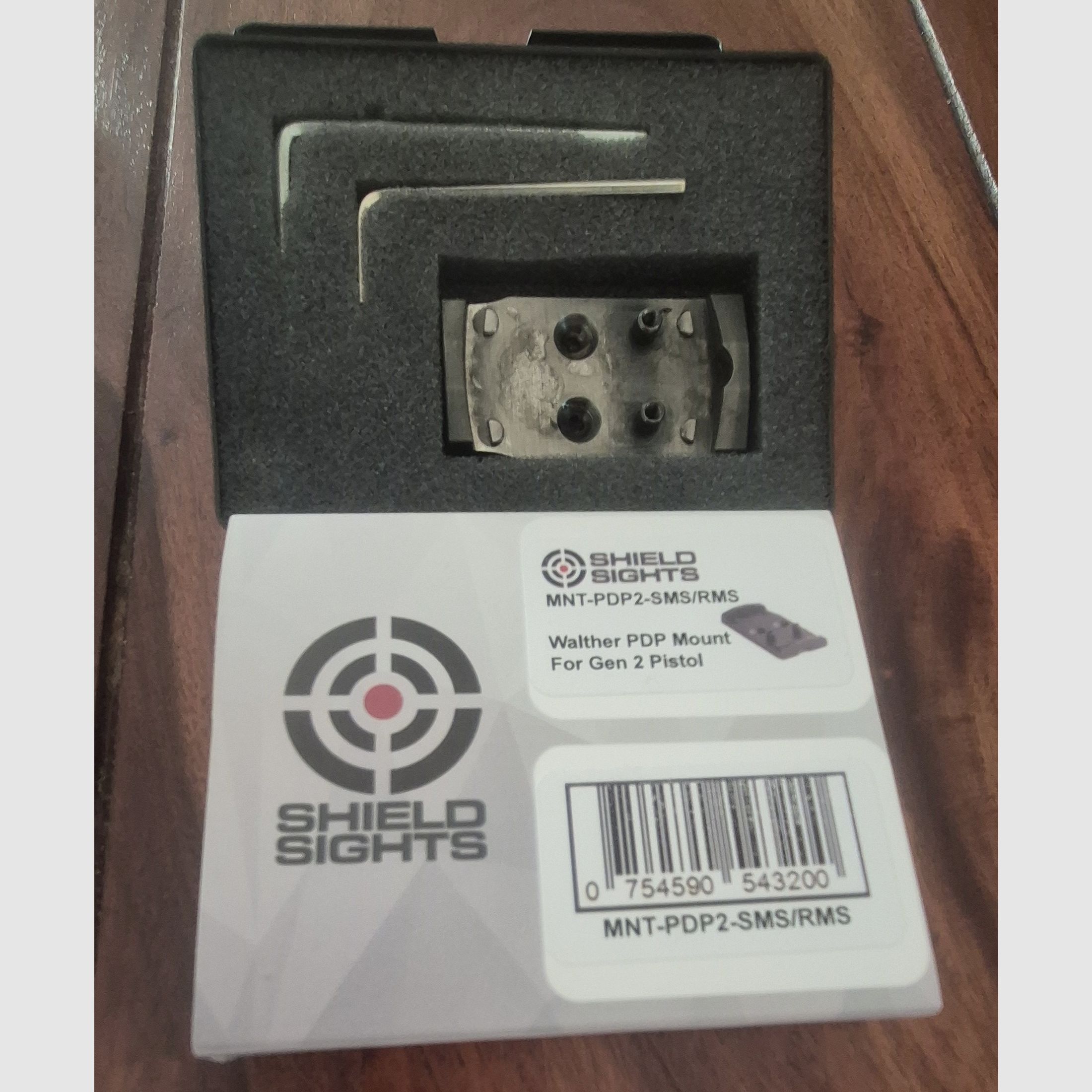  Placa adaptadora Shield para Walter PDP Gen2 / para RMS, RMSc, RMSx lente XL