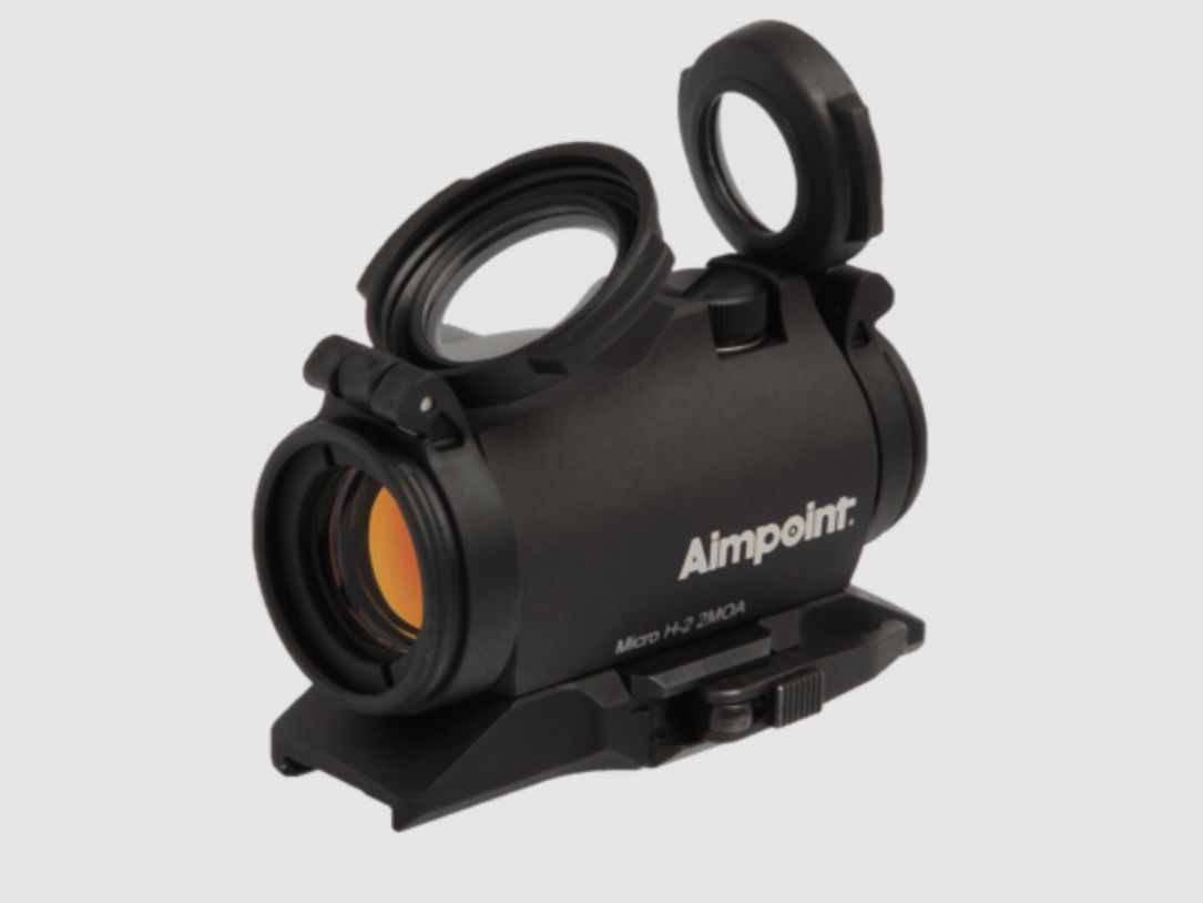 Aimpoint 682510225 Micro H-2 Black Red Dot 2 MOA with QD Mount Tikka T3/T3X, image 1 of 8