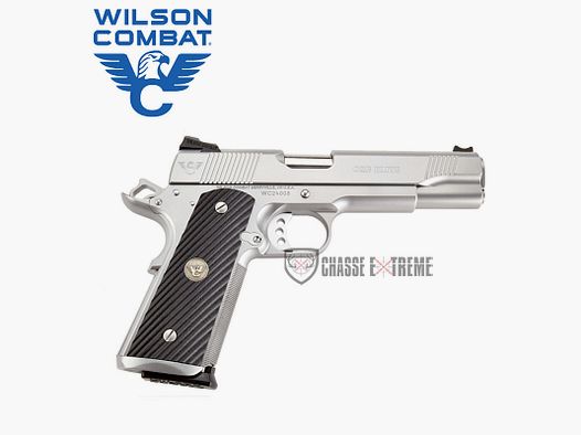 Pistola WILSON COMBAT 1911 Cqb Elite Acero Cal. 9x19 Empuñaduras G10 Gris/Negro