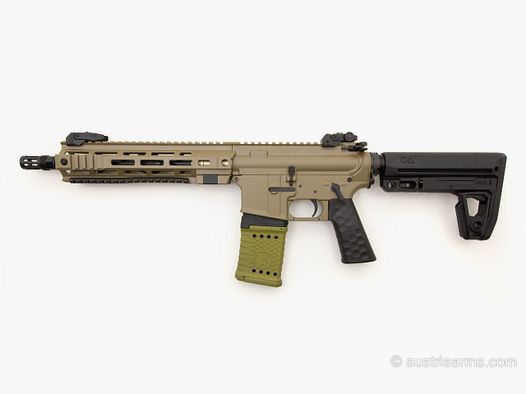 OA-15 SL10, Barrel 10″, OA MDR M-LOK Handguard 9.5″, OA M4 Lightweight Stock, MFD, BUIS, New firearm, .223 Rem.