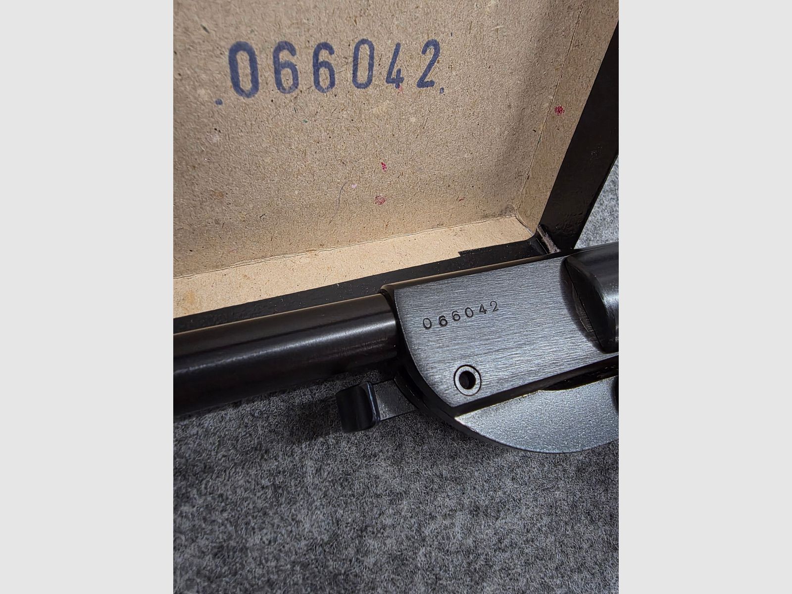 ¡Como comprado ayer en la tienda! Haenel 303 - 8 Super con disparador fino, diopter, cañón plegable, carabina de aire comprimido Kirmes 4.5mm.