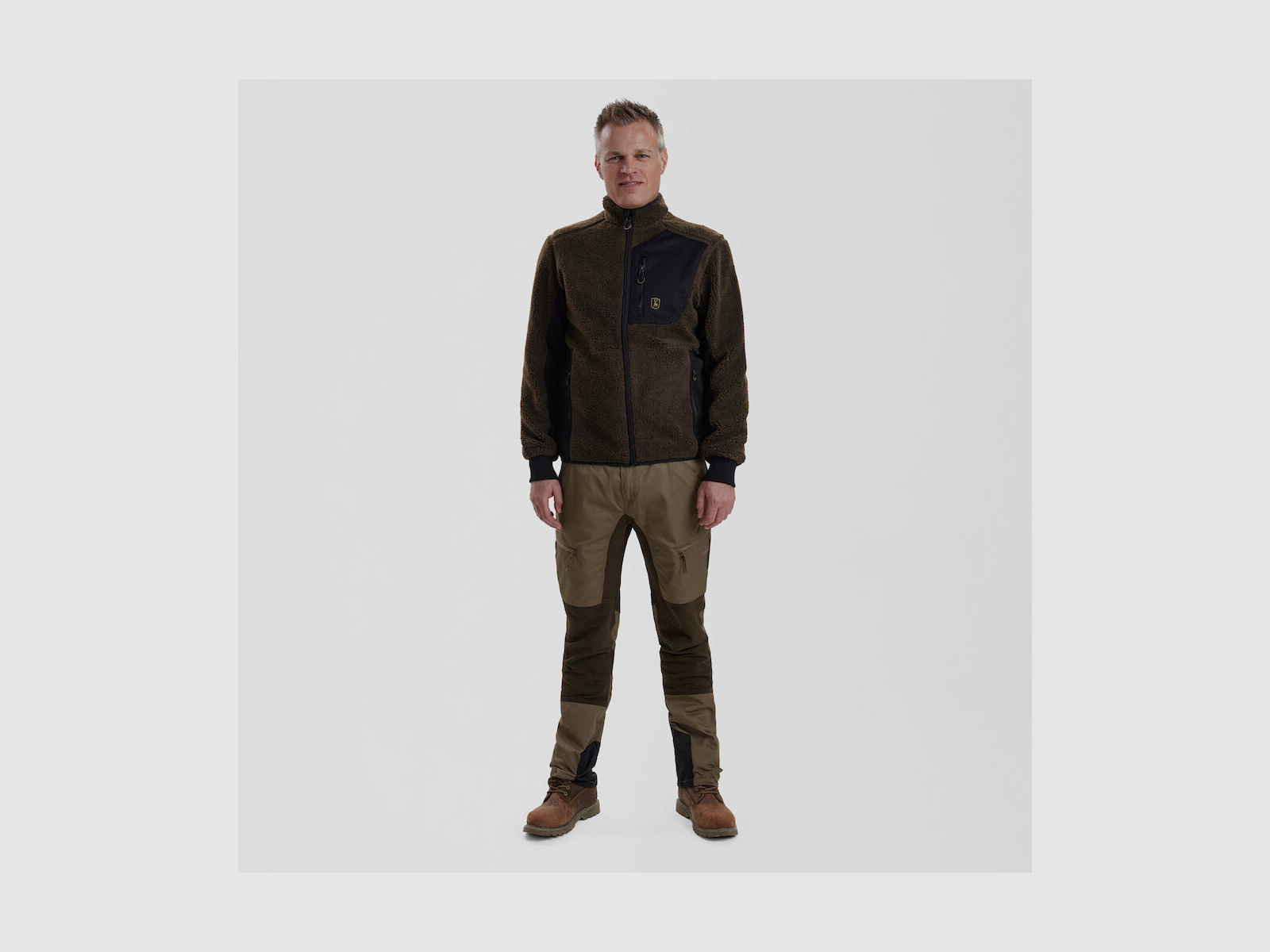 DEERHUNTER Rogaland Faserpelzjacke Chocolate Brown