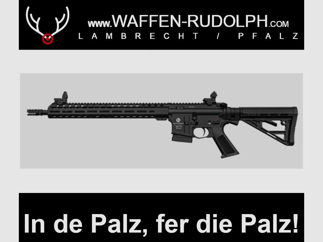 SCHMEISSER AR15 M5FL 16,75″ Kaliber 223Rem Der Klassiker als PFALZKRACHER zum MEGASPARPREIS