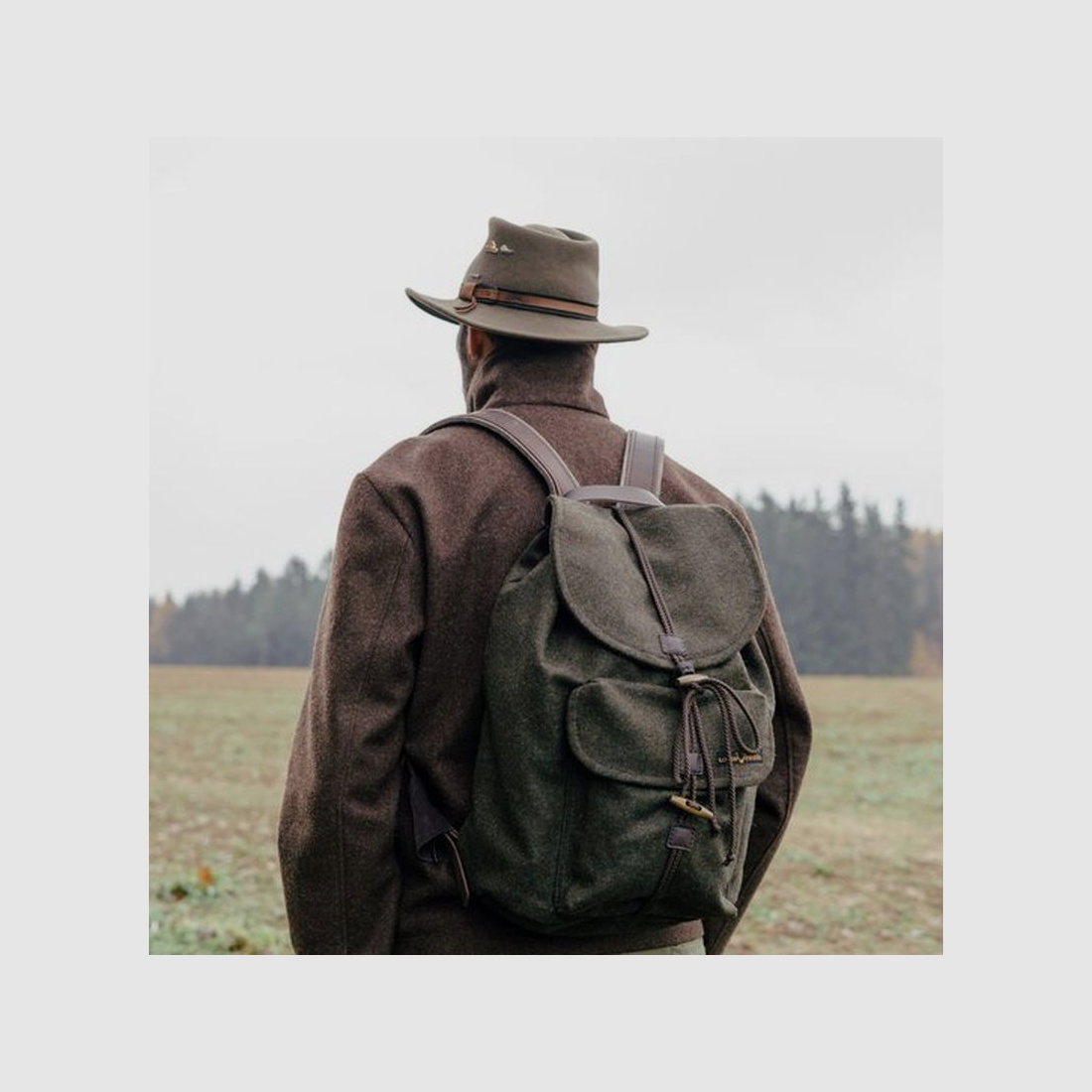 Small Loden Backpack 18 Liters Brown