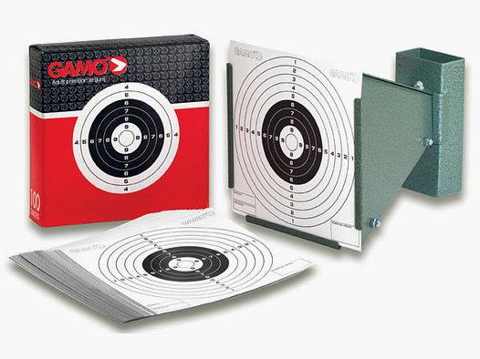 100 PAPIERE ZIELSCHEIBEN GAMO