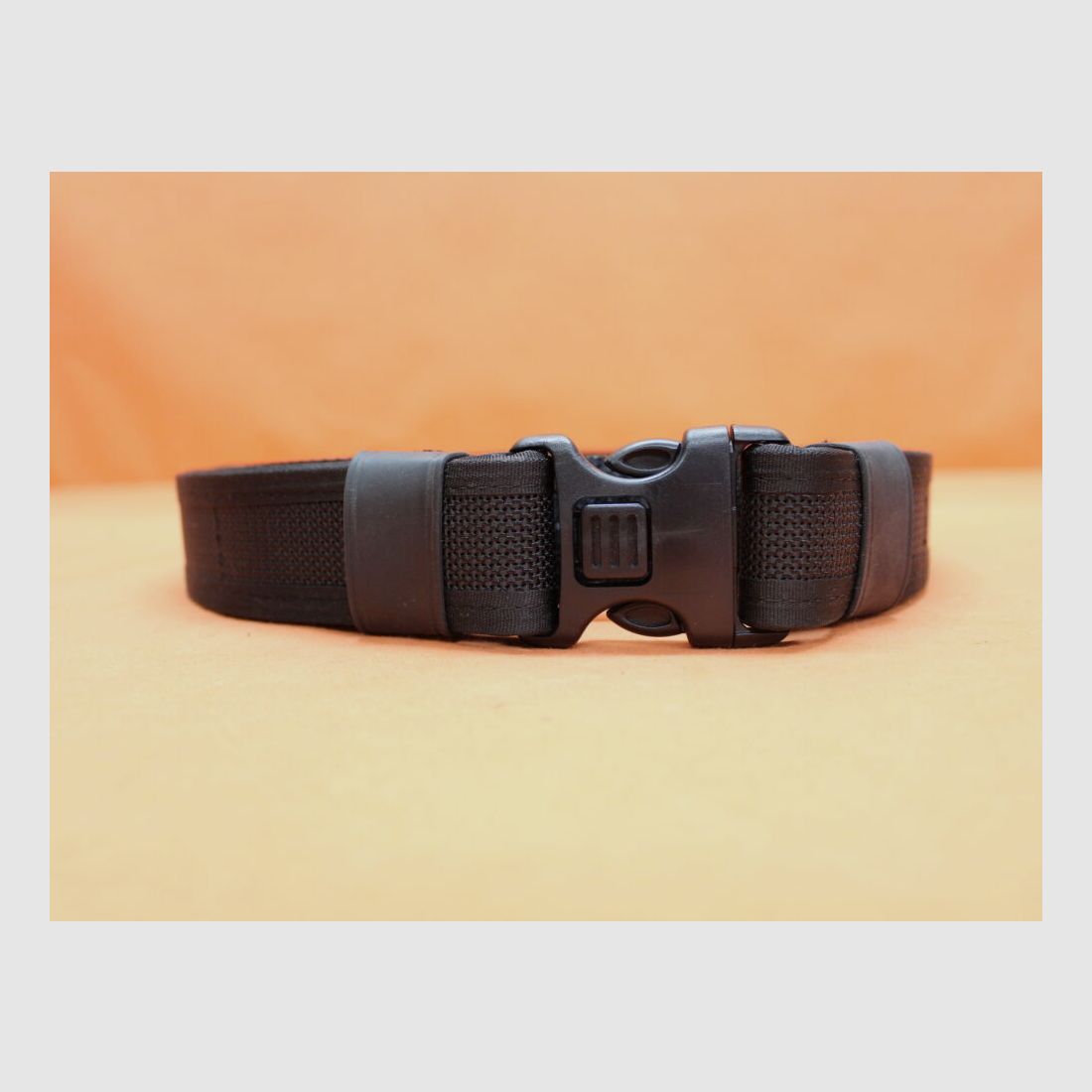 Höppner & Schumann/H&S H&S/ Höppner&Schumann Ausrüstungskoppel 40mm schwarz mit Innen- und Außenkoppel Größe S