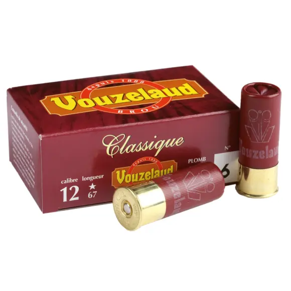 Cartridges Vouzelaud Classique Grand Culot Caliber 12/67