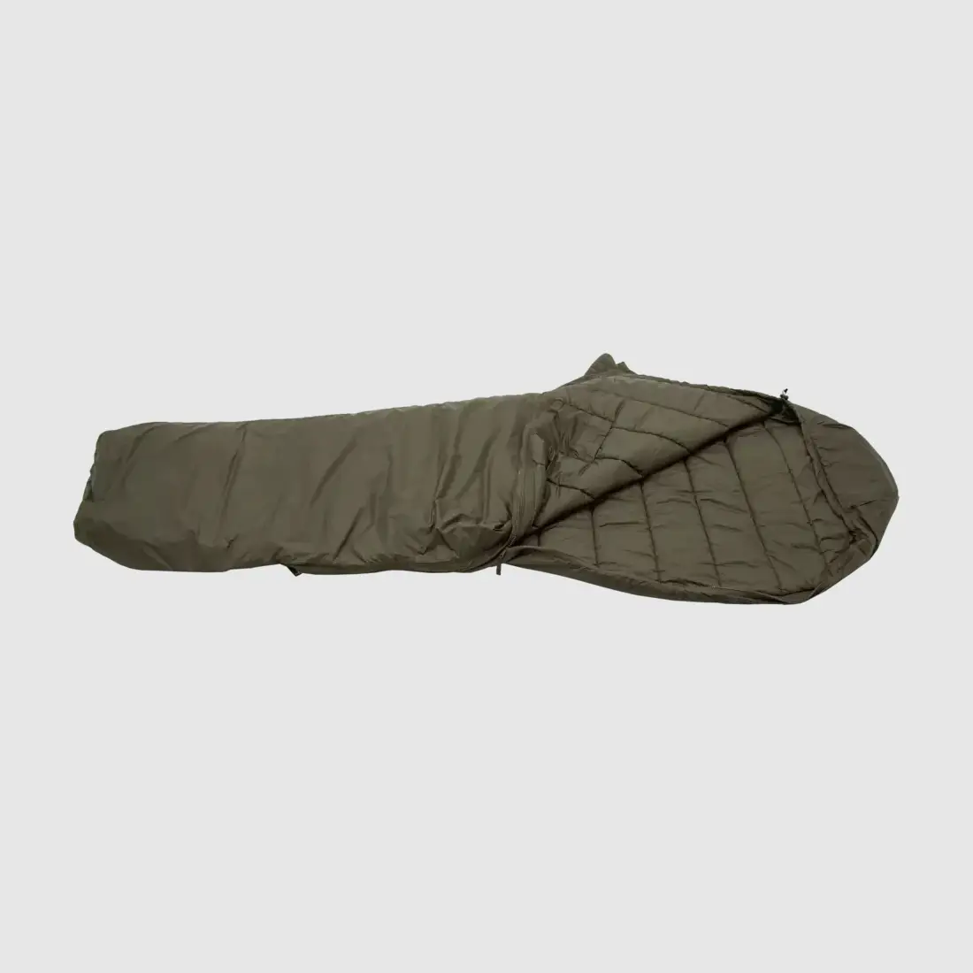 Outdoor sleeping bag SOF 1, Olive, image 7 of 11