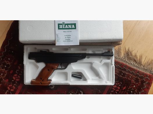 Diana Luftpistole Jubiläums-Sondermodell 5 G T 01 4,5 mm neu und unbenutzt