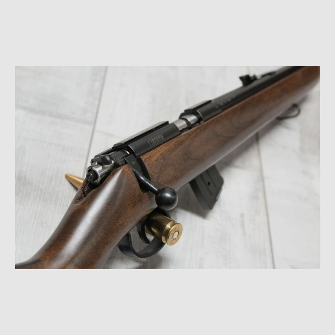 Norinco JW15 repeating rifle with barrel thread