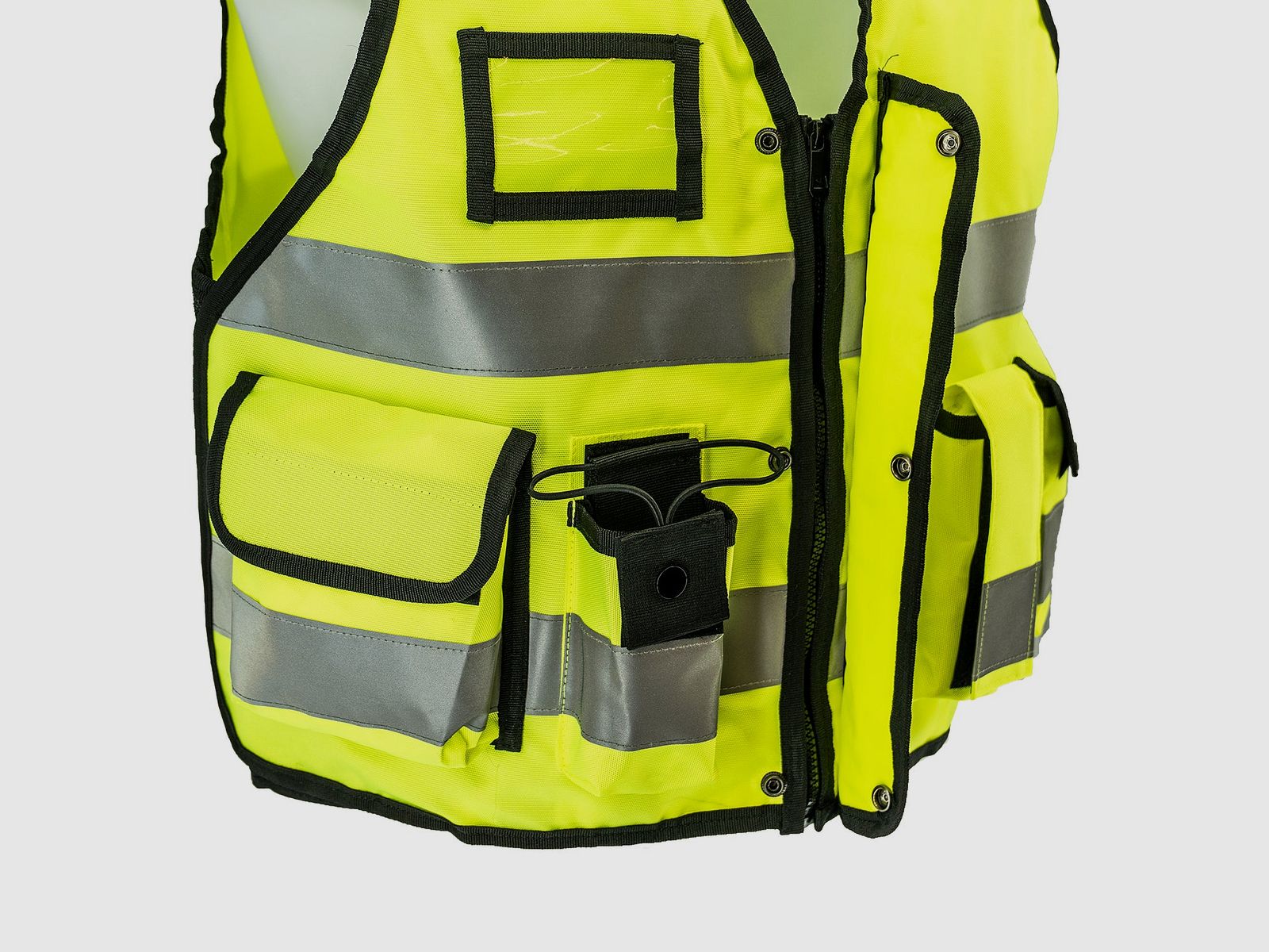 Leuchtweste/Warnweste HI-VIZ DUTY VEST, Bild 3 von 7
