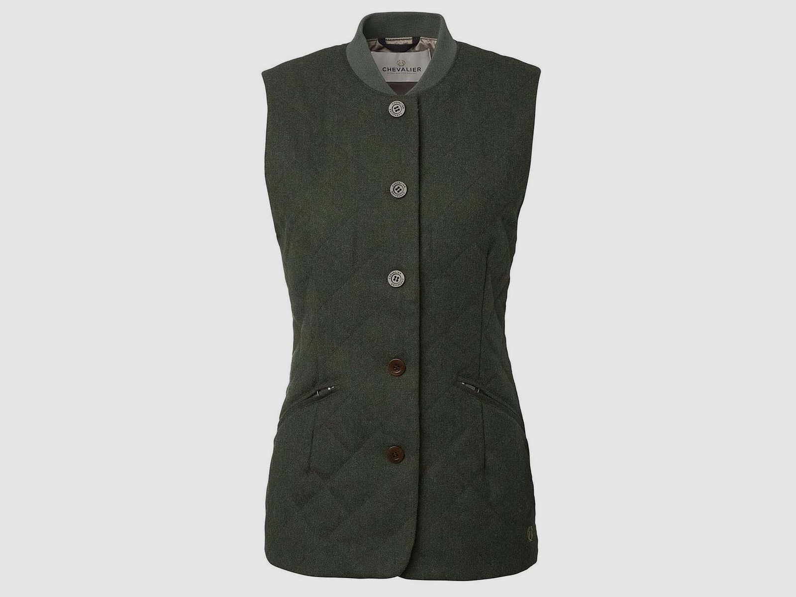 Chevalier Weste Tweed Allington Dark Green