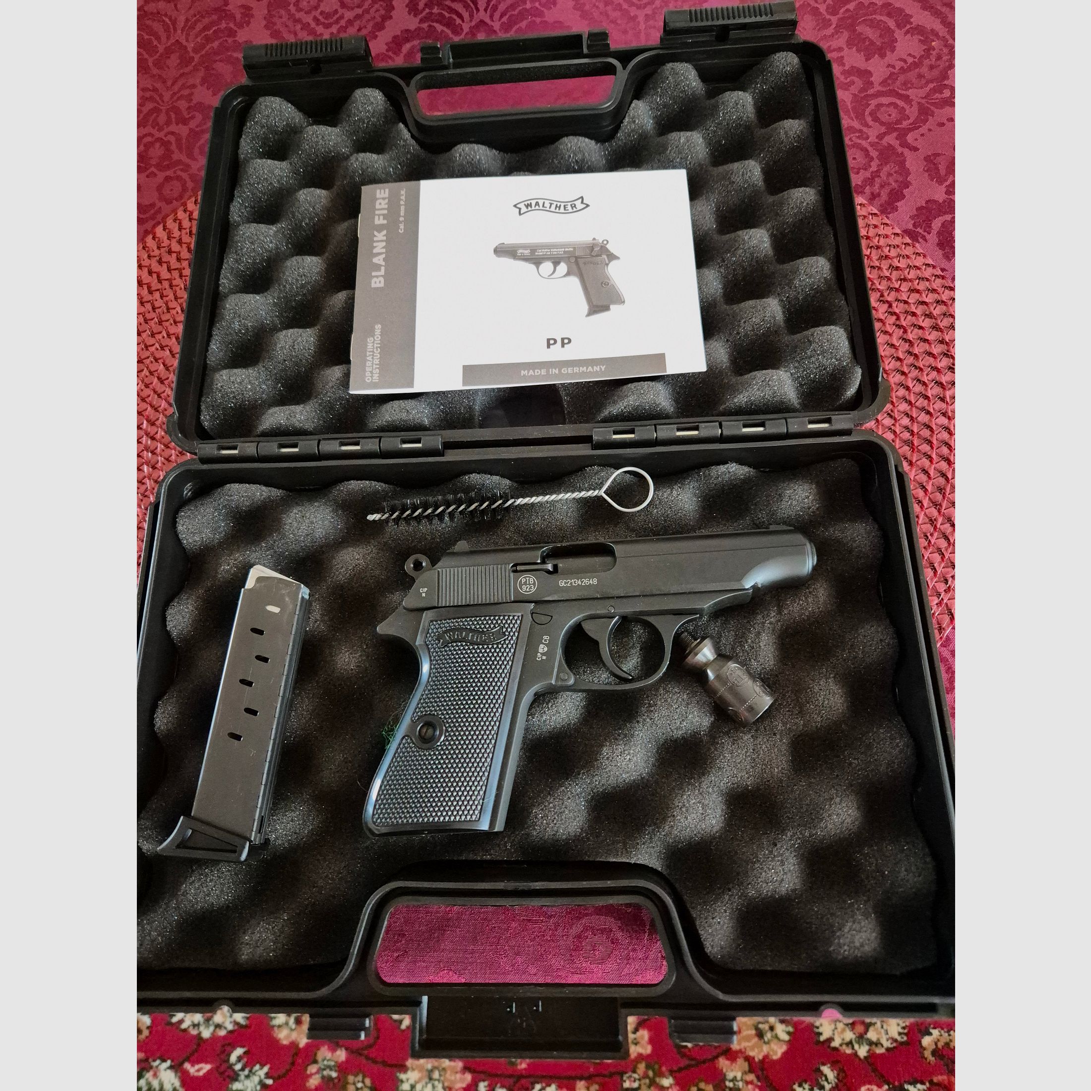 Walther Modell PP cal. 9mm P.A.K. 