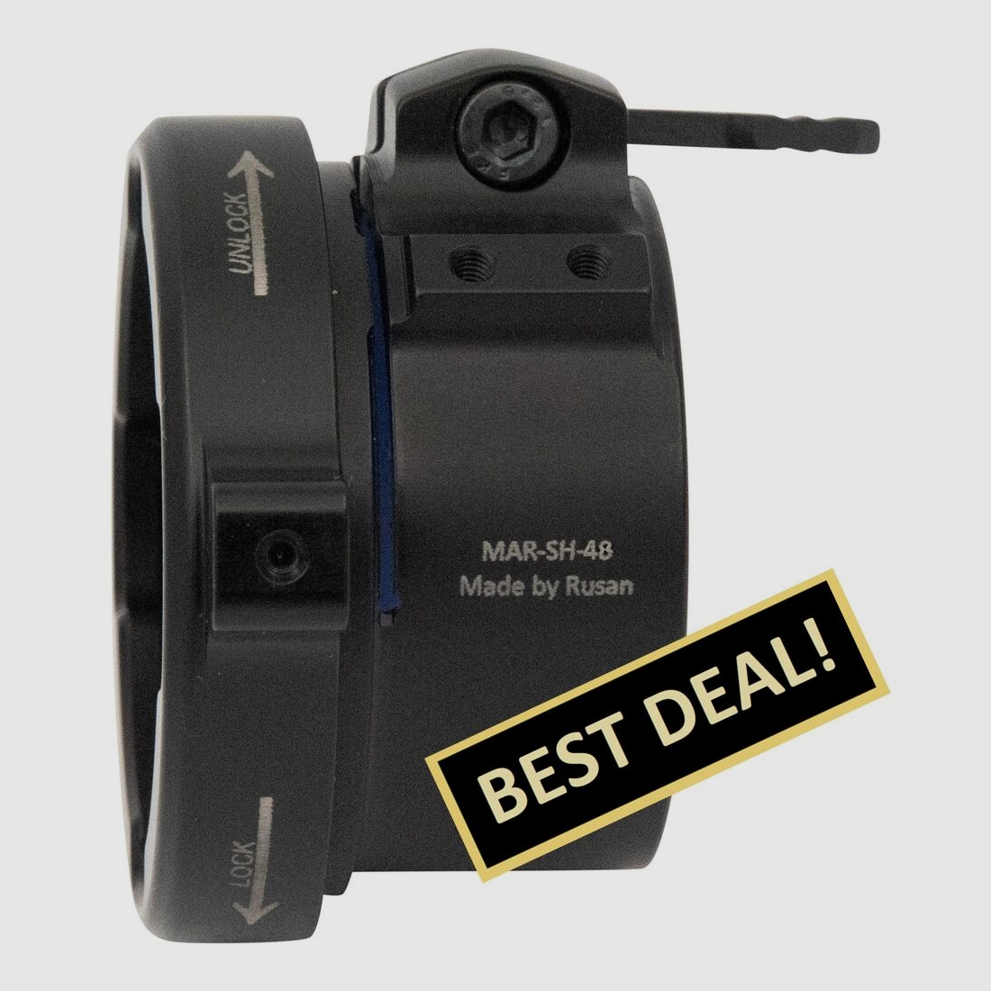 Adaptador de pinza Rusan Short MAR-SH 48,0 mm