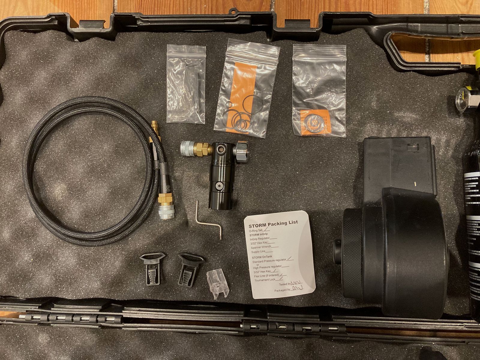 Airsoft rifle in HK416C-/HK416 style – extensive setup