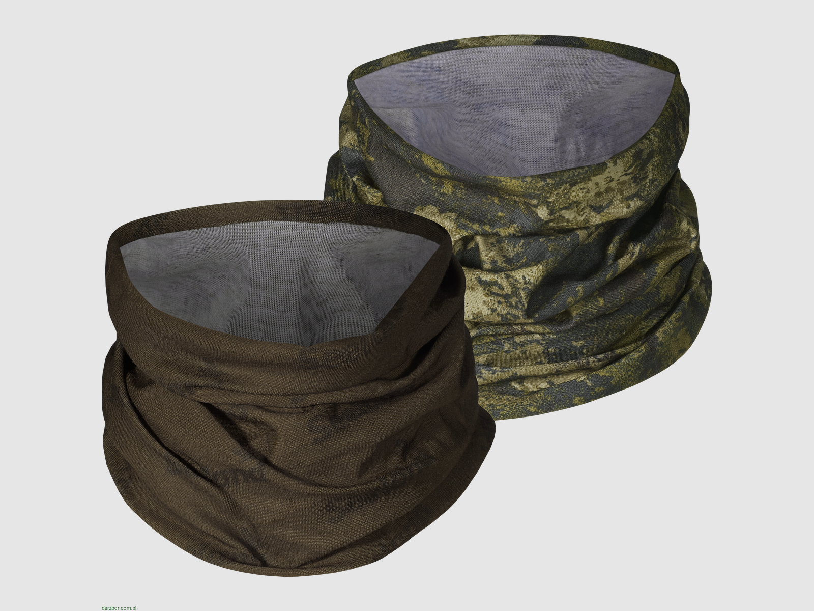 Braga de cuello SEELAND 2-PAK pine green/InVis green, imagen 1 de 6