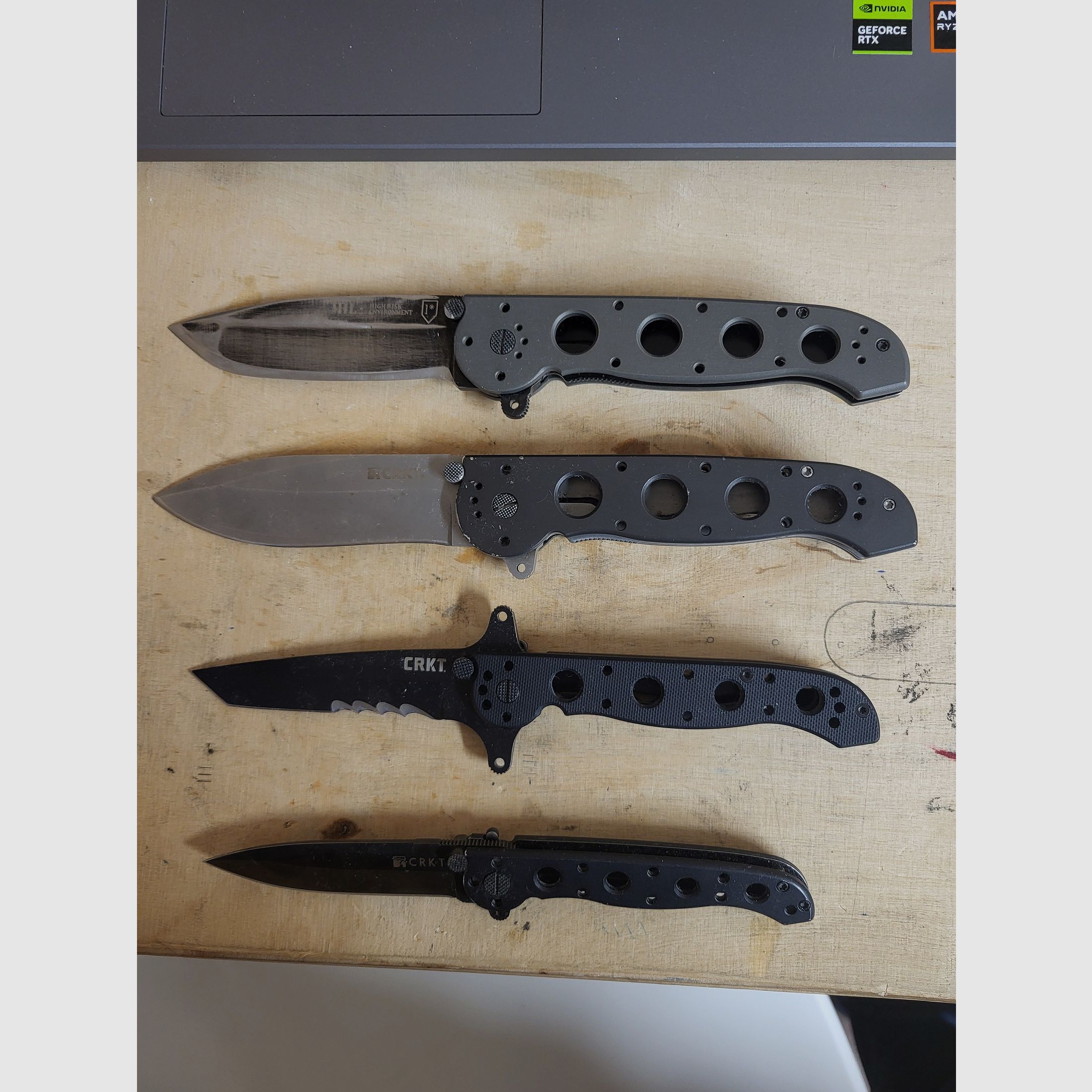 CRKT Messer Sammlung M21-04  M16-14M  M16-13SFG  M16-01K