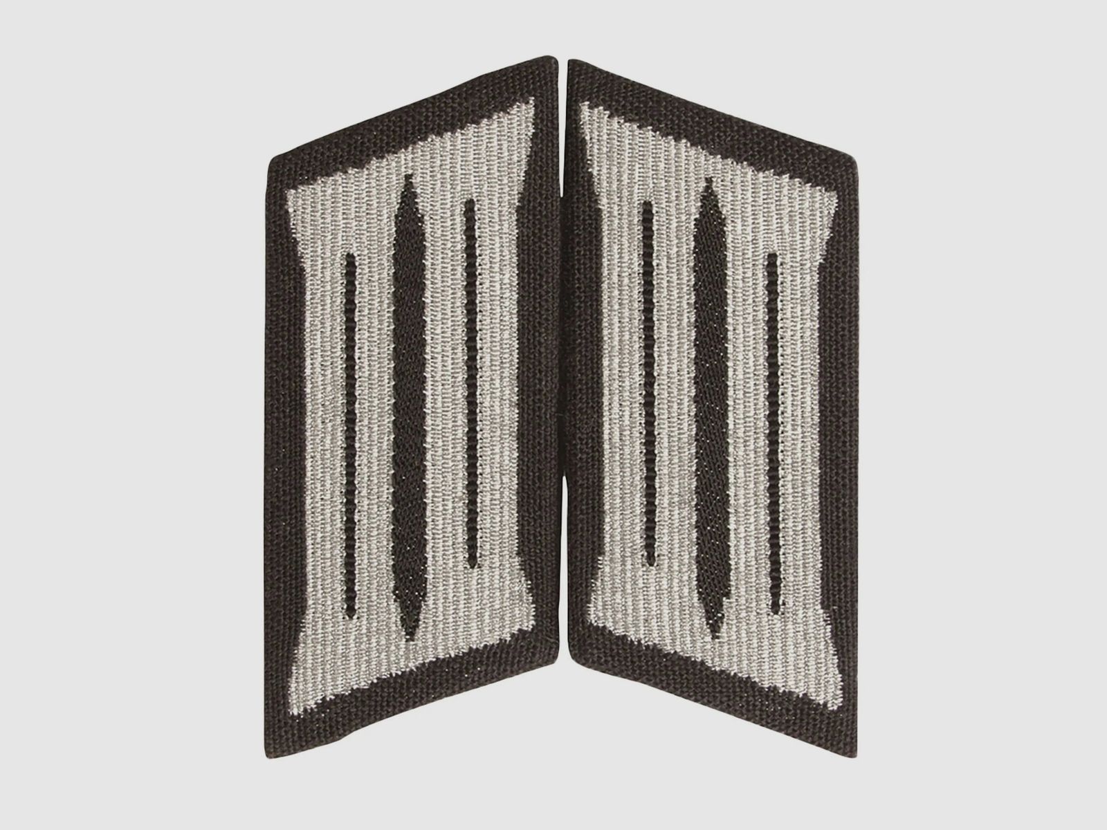 NVA Kragenspiegel LaSK Soldat schwarz