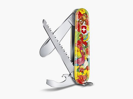 Victorinox Mi Primer Conjunto Edición Loro Cuchillo Plegable