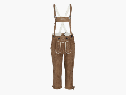 Children's Lederhosen Knee-Length Calf in Beige