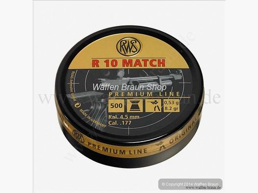 PREM-L R10 MATCH Ø4,49MM 0,53G 500ER