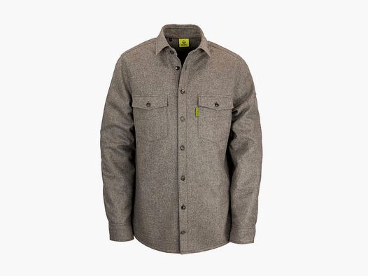 Merino-Lodenhemd "Grimbart" Grau