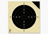 Objetivos de tiro KRÜGER - 3130P - espejo de prueba para pistola 25/50m y rifle 100m