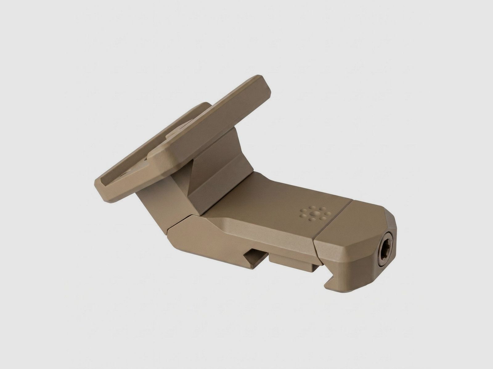 Arisaka – Montura desplazada para óptica de punto rojo FDE – OOM-BASE-FDE, imagen 1 de 8