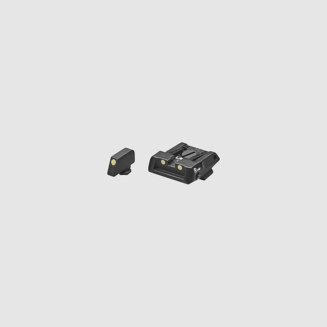 LPA Sights Luminova Mikrometervisier Set - SPL16GL