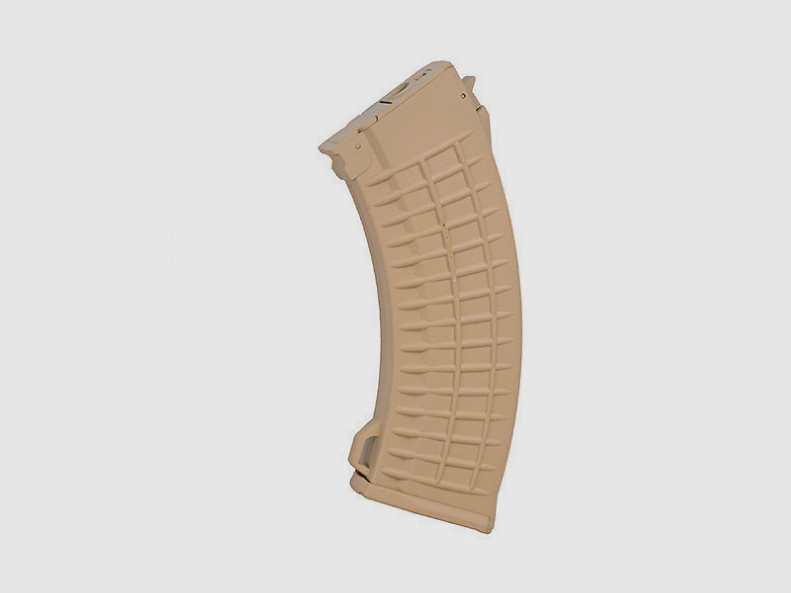 Hi-Cap-Magazin mit 500 Kugeln „Waffle“ für AK47 – tan, Bild 1 von 3