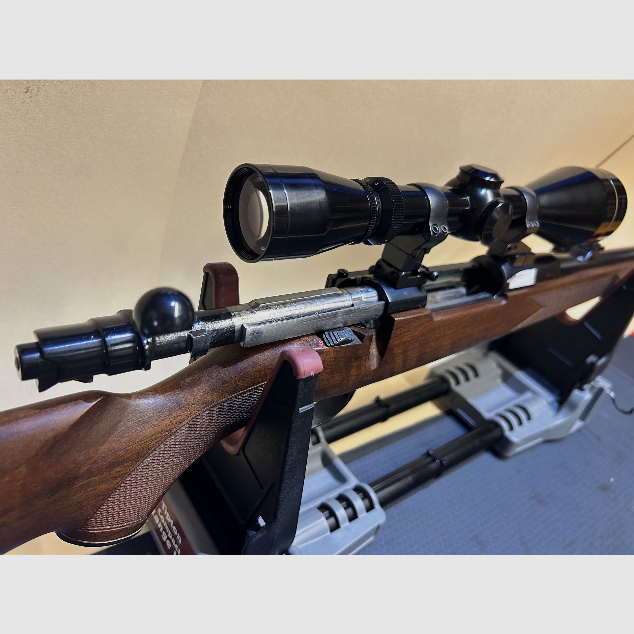 Suhler Jagdhütte Kettner 98er - Leupold - EAW swivel mount