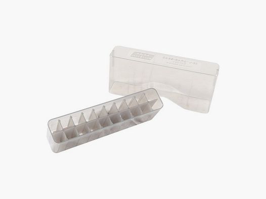 MTM CASE-GARD Caja de munición de rifle tapa deslizante 25 WSM-7MM REM SAUM 20 cartuchos Smoke