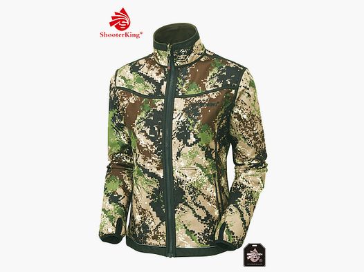SHOOTERKING Digitex Damen Softshell Wendejacke grün/braun