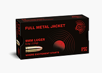 Geco 9 mm Luger Full Metal Jacket 124 gr. - 50 pcs.